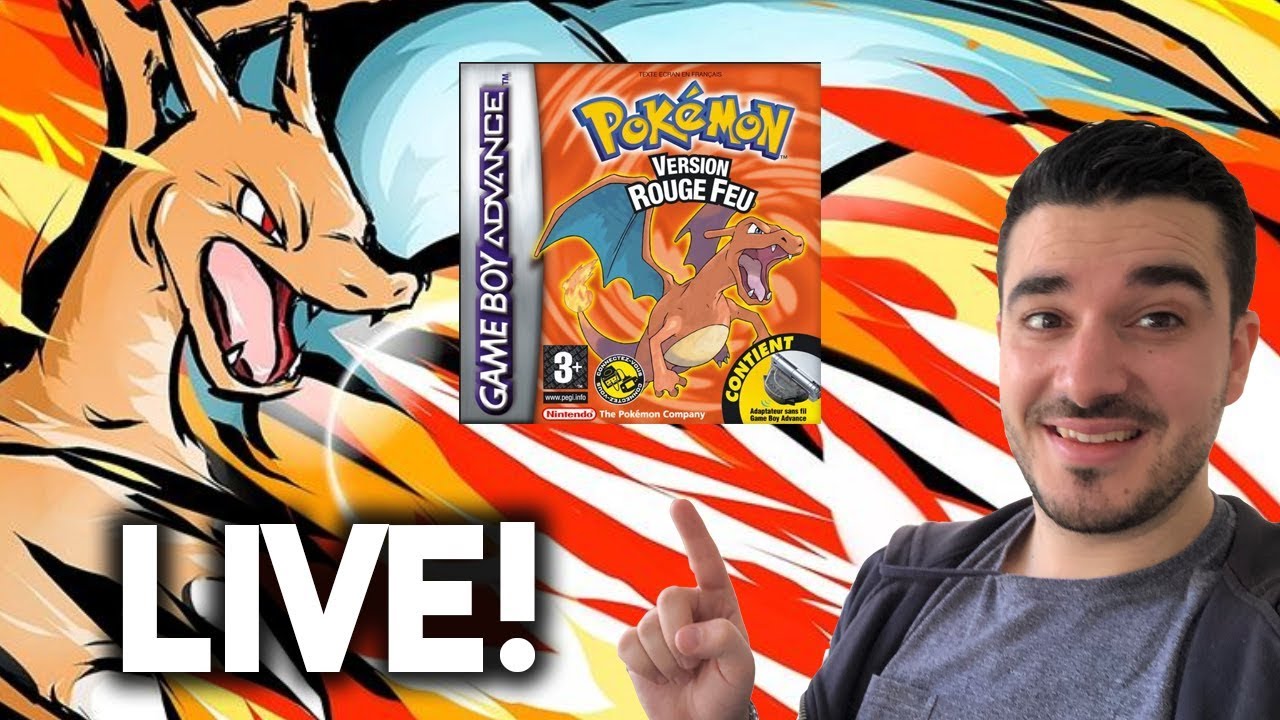 ON DÉMARRE L'AVENTURE POKÉMON ROUGE FEU! (GBA)  YouTube