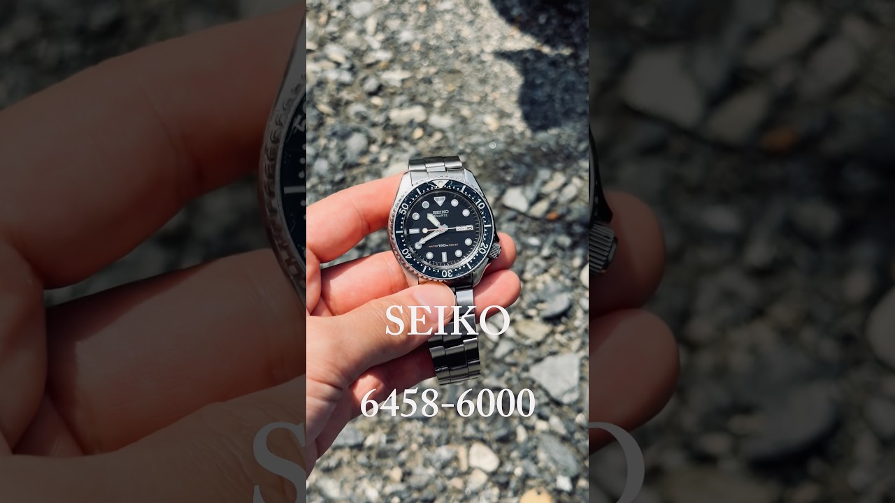 今日の腕時計】SEIKO.6458-6000 - YouTube