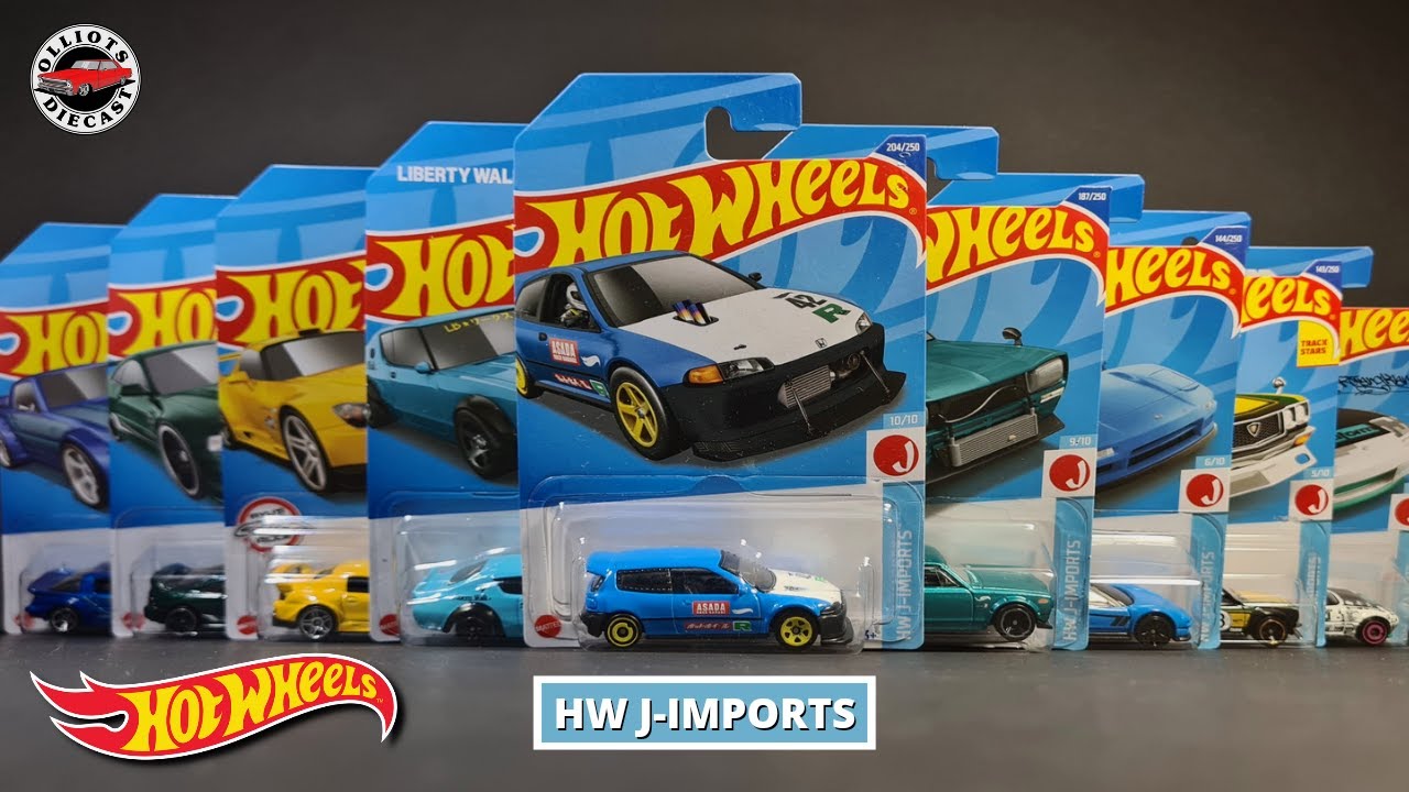 Hot Wheels J-Imports 2022 - The Complete Set - YouTube