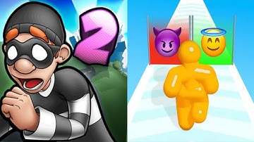 Robbery Bob 2 vs Tall Man Run Gameplay Android,ios Part 30