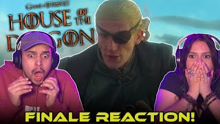 HOUSE OF THE DRAGON 1x10 SEASON FINALE REACTION - THE BLACK QUEEN - GAME OF THRONES PREQUEL SERIES