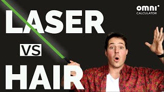 How does light diffraction work? Learn with lasers and human hair