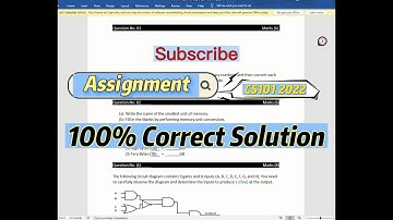 CS101 Assignment No.1 Fall 2022 100% Correct Complete Solution By M.Engineer