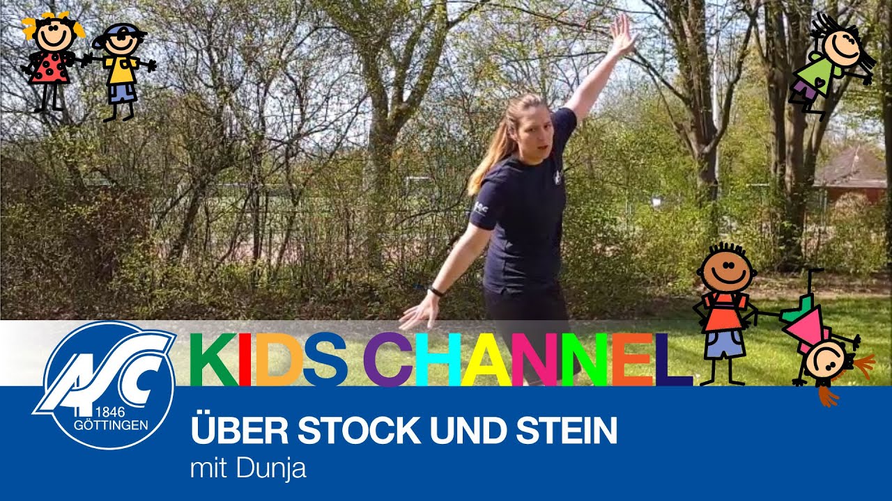 ASC Kids Channel | ÜBER STOCK UND STEIN mit Dunja - YouTube