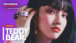 STAYC 스테이씨 - 'Teddy Bear' (Line Distribution)