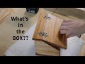 African mahogany recipe box