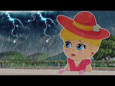 Rain Rain Go Away | Nursery Rhyme & Kids Song | Princess Playtime #princess #princesssongs