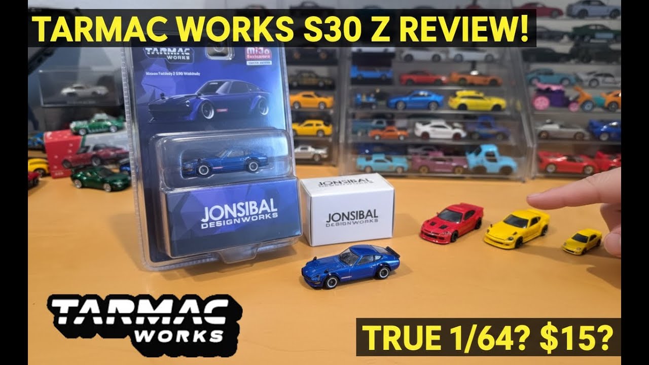 True 1:64 Scale! Tarmac Works Nissan Fairlady Z (S30) Widebody by