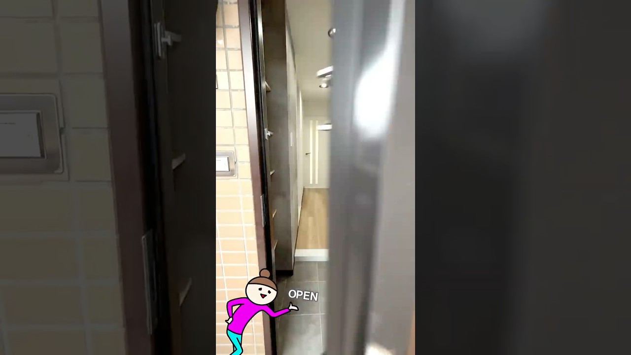 【ルームツアー】QOL爆上がり2LDKリノベ賃貸を内見♪#リノベーション #賃貸 #内見 #ルームツアー #2人暮らし #横浜 #Shorts