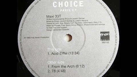 Choice - Acid Eiffel (1993)