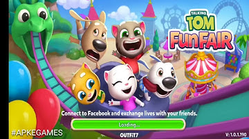 Talking Tom Fun Fair Gameplay Android ios 