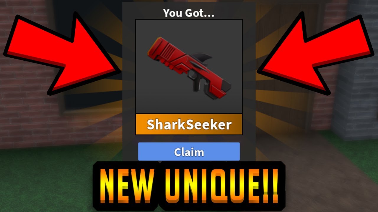 Roblox Murder Mystery 2 MM2 Red Luger Godly Knife and Guns