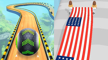 Going Balls VS Flag Painters - All Levels Gameplay Android iOS Ep 3