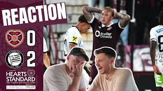 REACTION | More dispiriting than the 4-0 in the first leg | Hearts 0-2 Sturm Graz