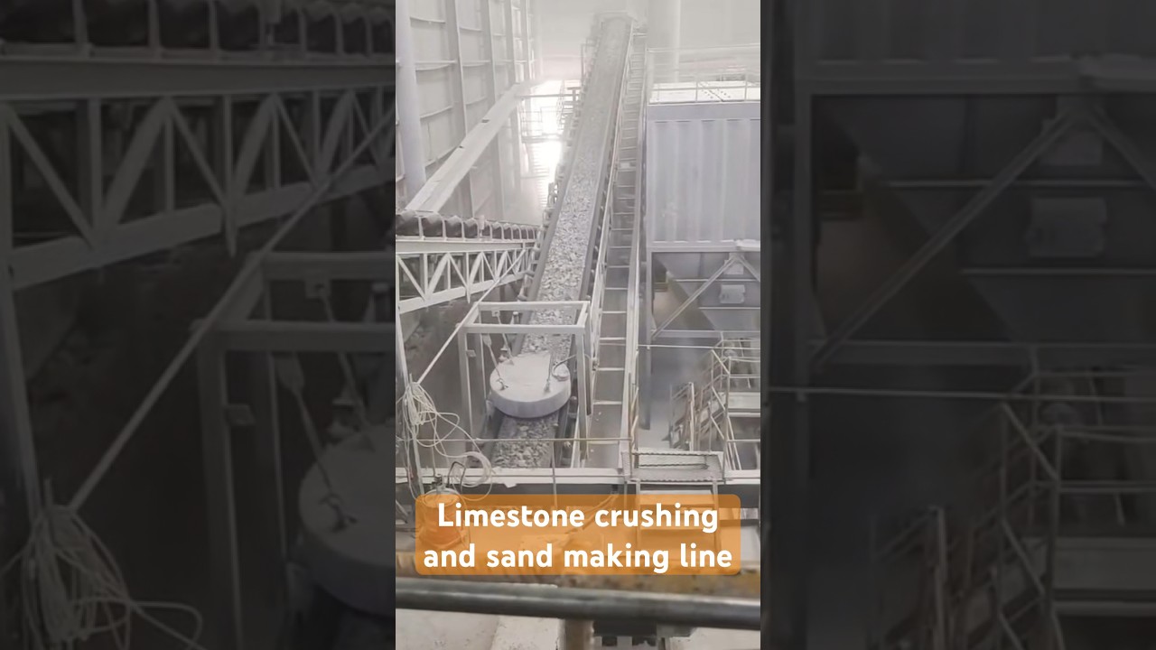 500tph Limestone crushing and sand making project made by Xingaonai group