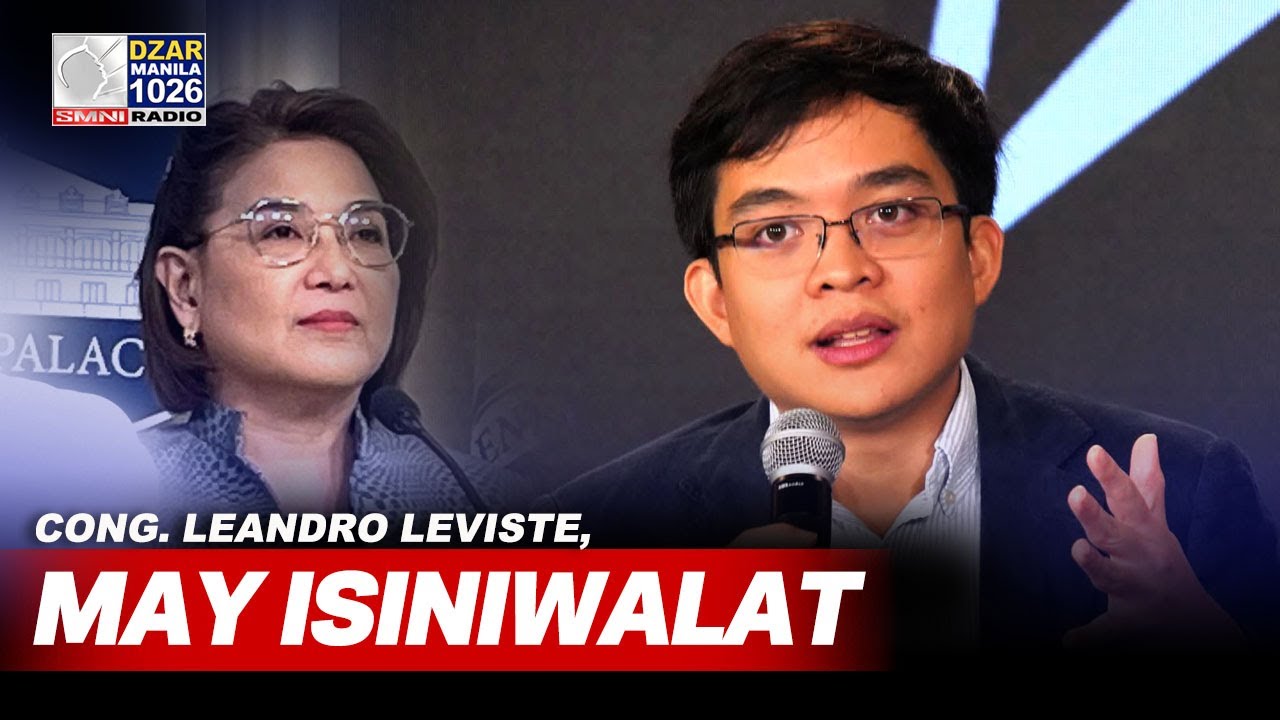 FULL: Cong Leandro Leviste, may ISINIWALAT sa harap ng media