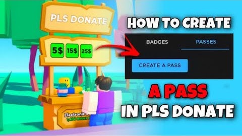 How To Create A Game Pass In Pls Donate *2023* | #plsdonate
