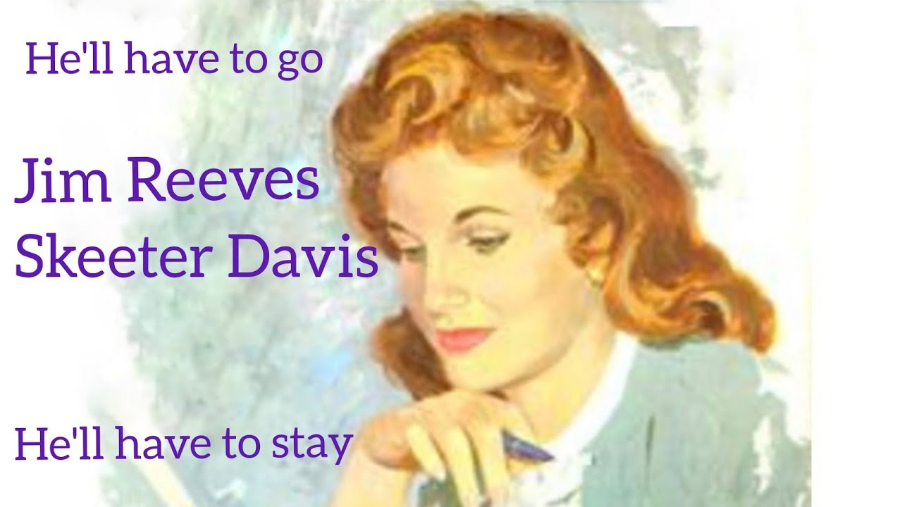 Skeeter Davis🎸Jim Reeves  brought together for their one & only Duet. (Digitally mixed)