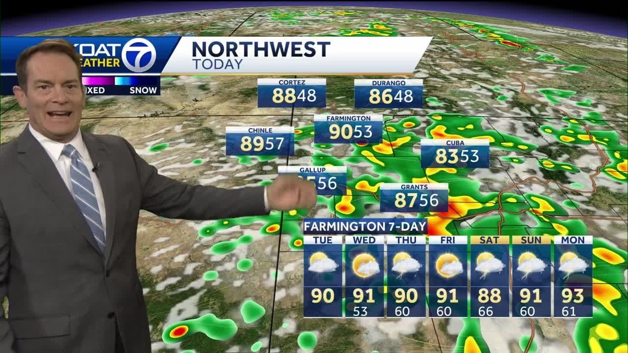 Eric KOAT 7 Weather Forecast for August 8, 2023 - YouTube