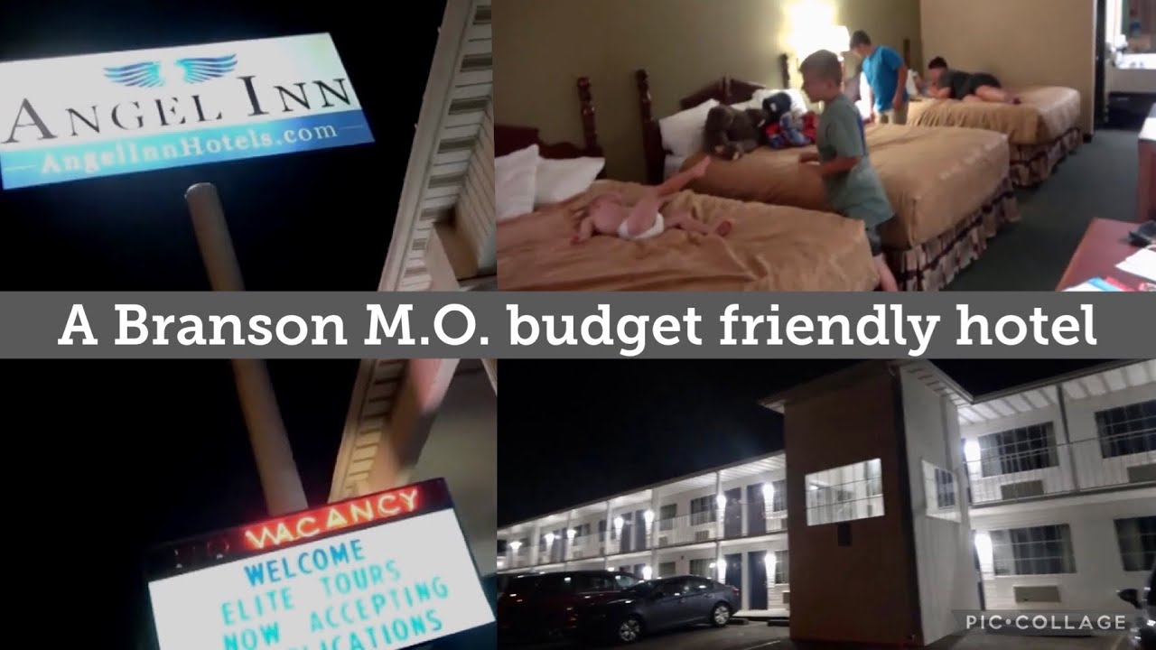 Angel Inn, a Branson Missourri budget hotel for larger families