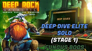 [Deep Rock Galactic] DEEP DIVE ELITE SOLO - RAGING CARVE (Stage 1)