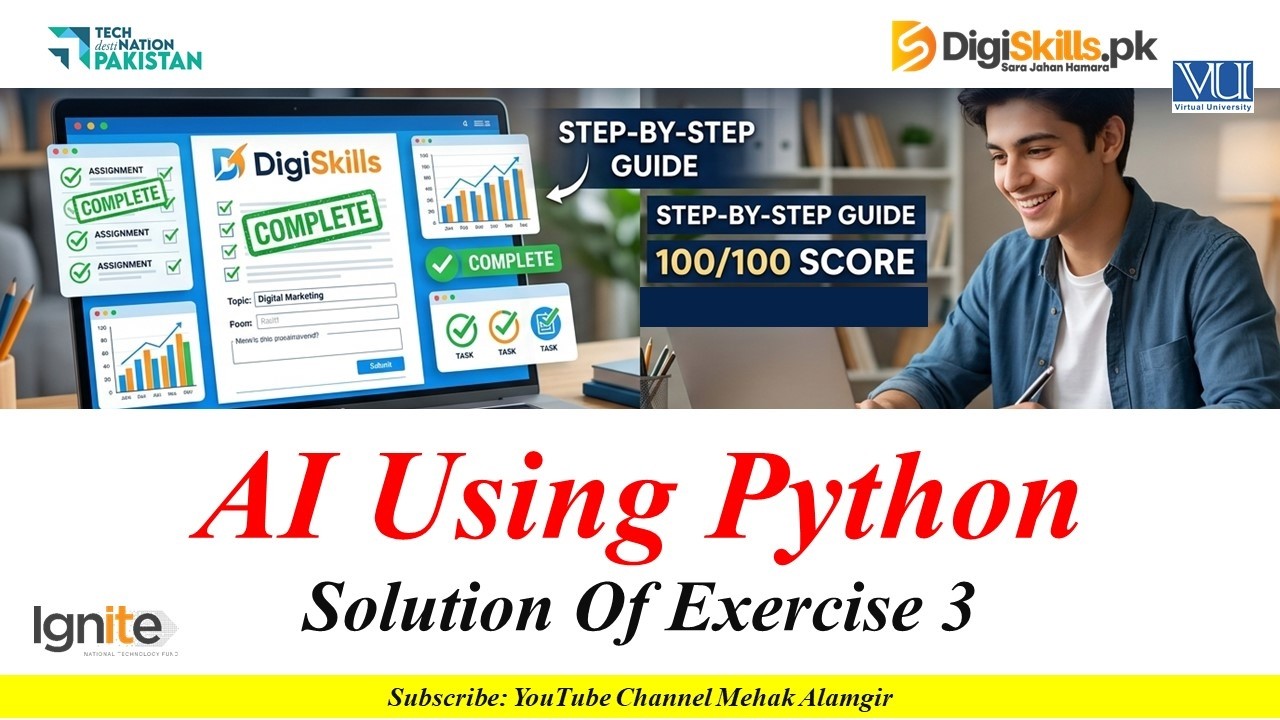 ai using python exercise 3 | dstp 3.0 batch 03 2026 - YouTube