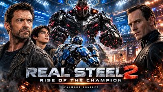 REAL STEEL 2: RISE OF THE CHAMPION | Hugh Jackman, Dakota Goyo, Michael Fassbender | Fanmade Trailer