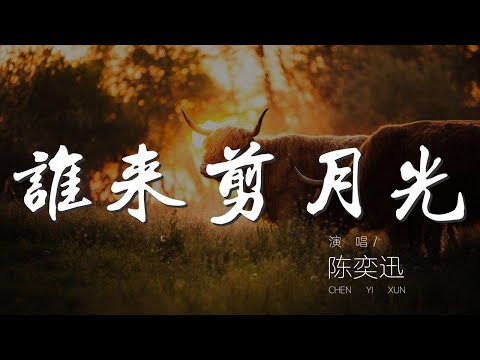誰來剪月光 - 陳奕迅『說的那麼漂亮 最怕一邊忙呀忙』【動態歌詞Lyrics】0015TaBO28a8co#谁来剪月光#陈奕迅