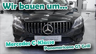 Montageanleitung - Panamericana GT Grill Umbau - Mercedes C-Klasse W205 - DM Autoteile