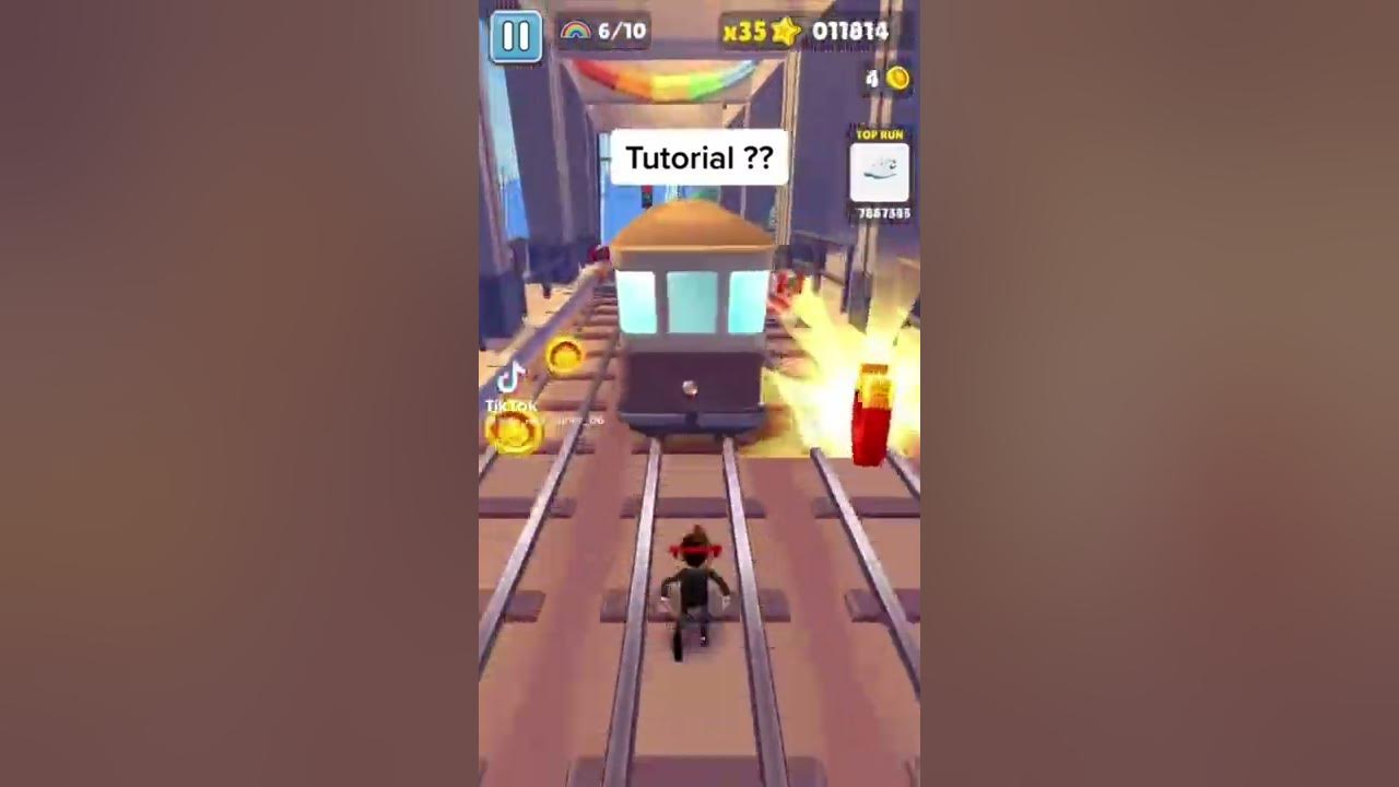 Subway surfer glitch (how??) YouTube