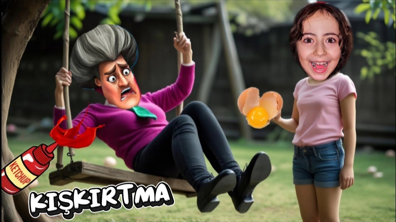 ESMA DELİ ÖĞRETMENE GÜN BOYU ŞAKALAR YAPTI ‼️ SCARY TEACHER ÇILDIRDI!