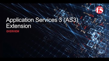 F5 Application Services 3 Overview
