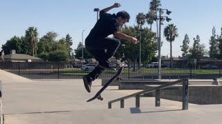Skating Fresno’s Lions Skate park