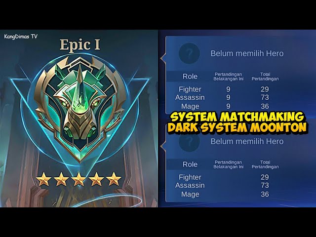 MATCHMAKING DARK SYSTEM PENYEBAB LOSESTREAK ❗ class=