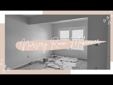 NURSERY ROOM MAKEOVER | Getting Nursery Room Baby Ready | Nesting