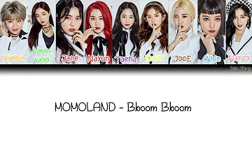 Momoland (모모랜드) – Bboom Bboom (뿜뿜) Lyrics (Han|Rom|Eng|Color Coded)