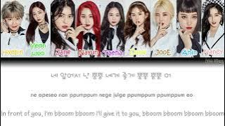 Momoland (모모랜드) – Bboom Bboom (뿜뿜) Lyrics (Han|Rom|Eng|Color Coded)