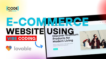 Build E-commerce Website with React JS & Lovable AI | Vibe Coding Tutorial