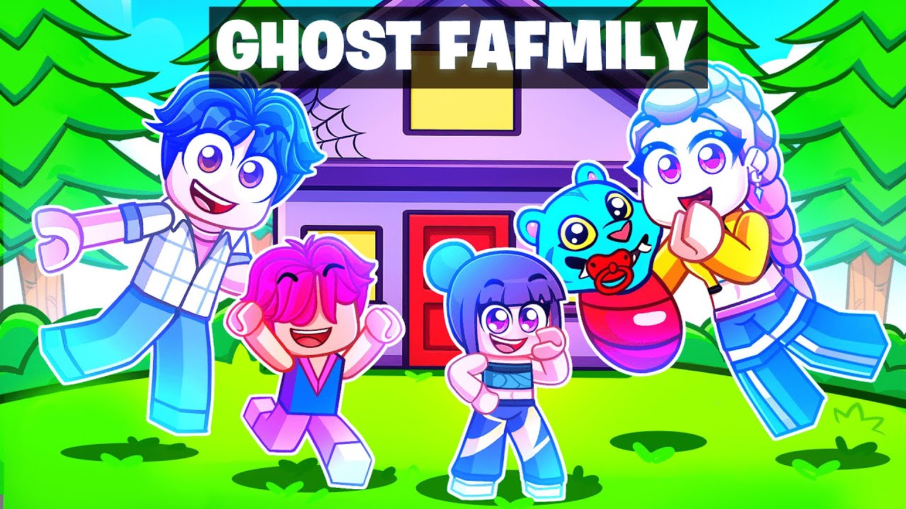 Having a KPOP GHOST FAMILY in Roblox!