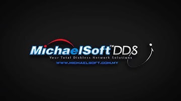 Michaelsoft company logo intro