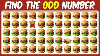 Can You Find The Odd Emoji Out & Letters And Numbers In 15 seconds | Find The Odd Emoji #24