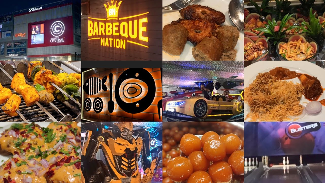 GSM Mall / Barbeque Nation Chicken / Game Zone Bowling / Hyderabad