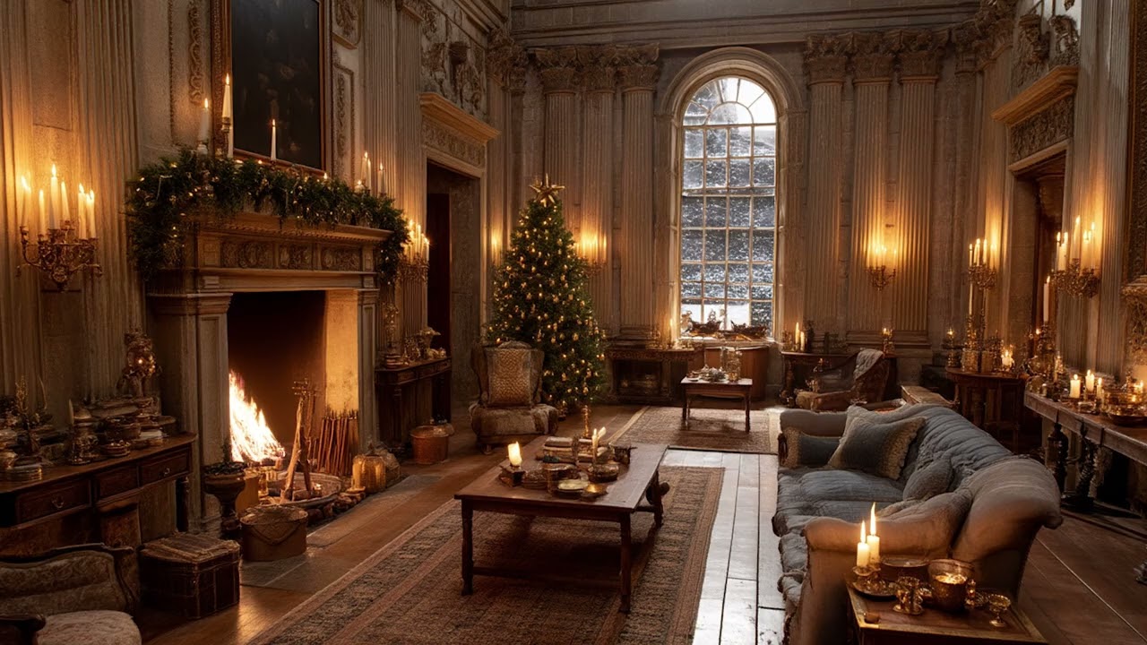 A Cozy Christmas Soundscape 2026 🎄🔥 | Relaxing Piano for Cold December Evenings