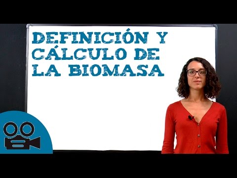 Definición y cálculo de biomasa