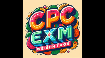 CPC Exam 2025 Weightage | Topic-Wise Question Distribution | Crack the CPC Easily!