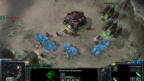 Starcraft 2 Beta Terran vs Protoss Part 1