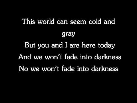 Avicii- Fade Into Darkness (lyrics)