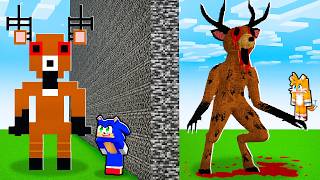 I Cheated With 99 NIGHTS DEER MONSTER in Minecraft Build Battle!