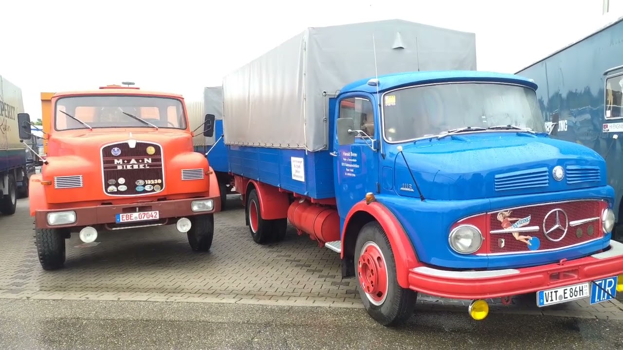 Nutzfahrzeug Veteranen Treffen Autohof Wörnitz Teil 5 2022