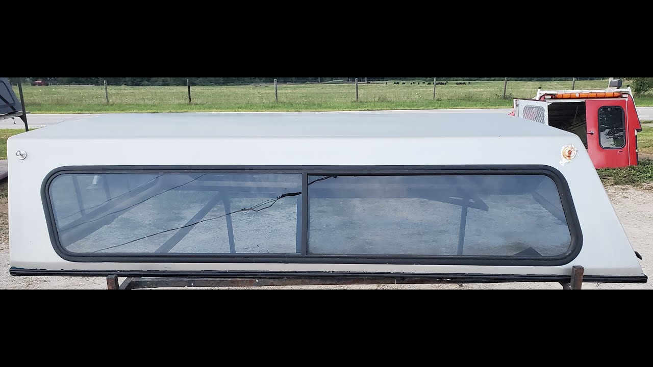 Внешний вид подержанного кузова Hop Cap Cab High Fiberglass Topper для автомобилей Chevy/GMC 88-9...